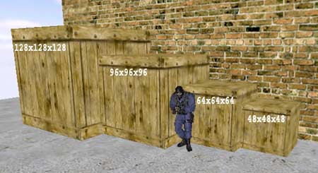 Ящики от 48 до 128 юнитов