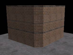 Стенка с усеченным углом