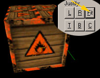 Заполнение текстурой всей стороны объекта при нажатии на кнопку Fit