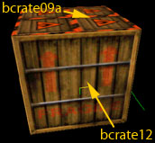 Одну из сторон браша закрасили другой текстурой